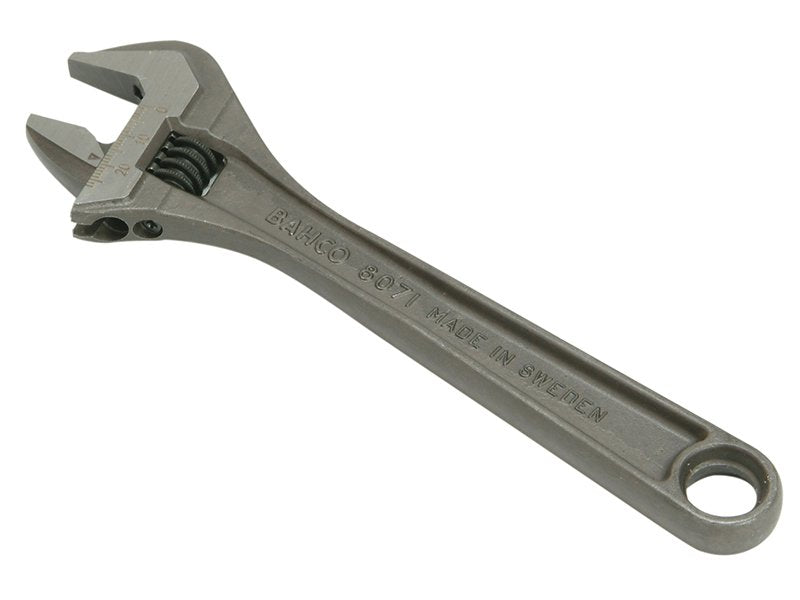 Bahco 8073 Black Adjustable Wrench 300mm (12in) Main Image