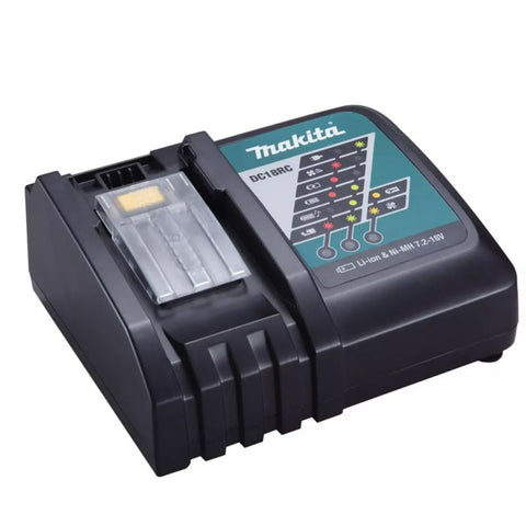 Makita DC18RC 18v LXT Li-Ion Fast Battery Charger 7.2 / 14.4 / 18v Main Image