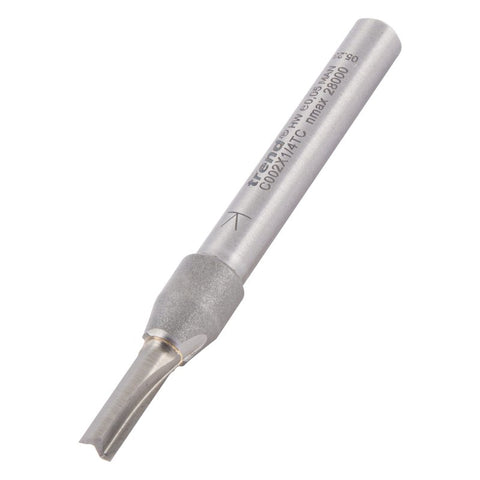 Trend C002 x 1/4 TCT Two Flute Cutter 4.0 x 11.1mm-C002X1/4TC Main Image