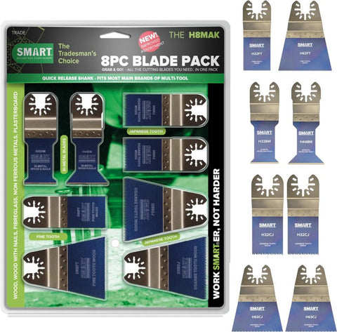 SMART TRADE 8 PIECE BLADE SET Main Image