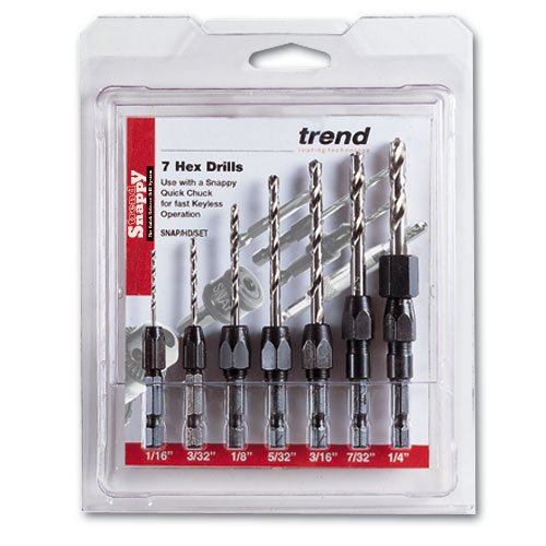 Trend SNAP/D/SET/2 1-7mm Drill Set, 7 Piece-SNAP/D/SET/2 Main Image