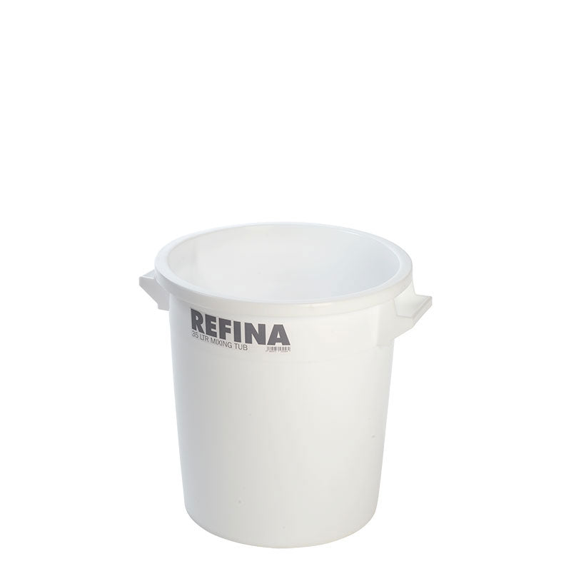 Refina X-1 plastic mixing tub 75L white - 321012 Main Image