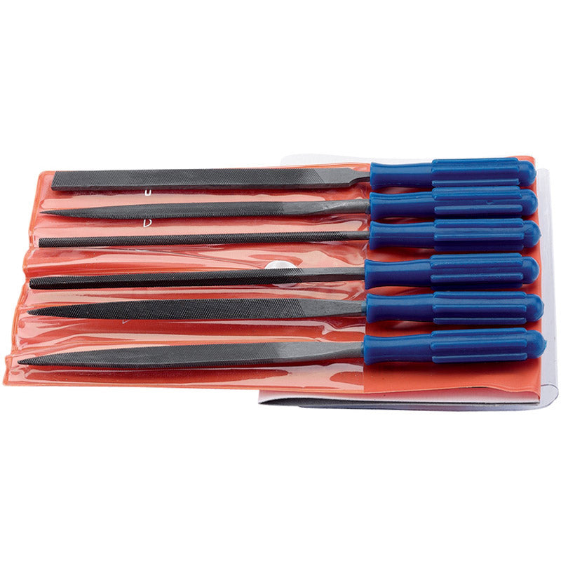 Draper Warding File Set with Handles, 100mm (6 Piece) Main Image