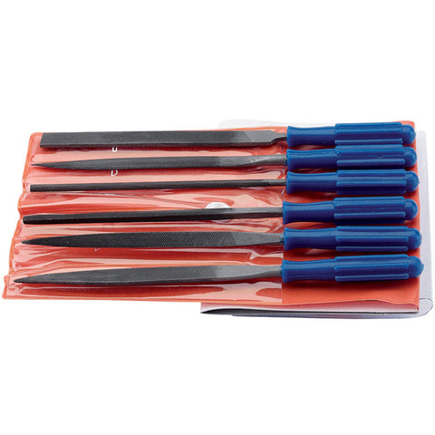 Draper Warding File Set with Handles, 100mm (6 Piece) Main Image