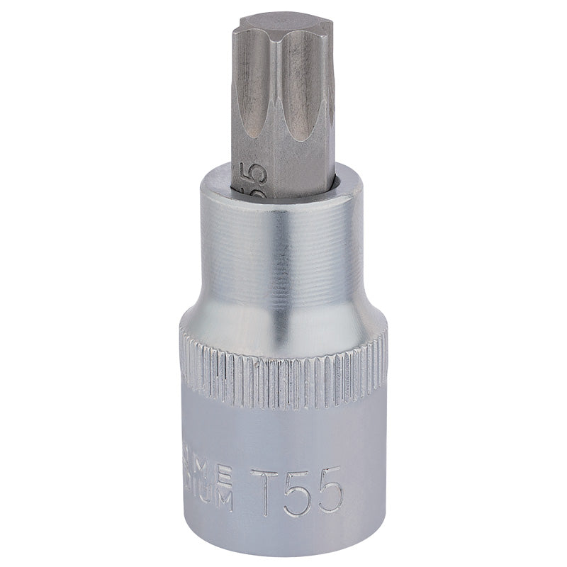 Draper Draper TX-STAR Socket Bit, 1/2  Sq. Dr., T55 x 55mm Main Image