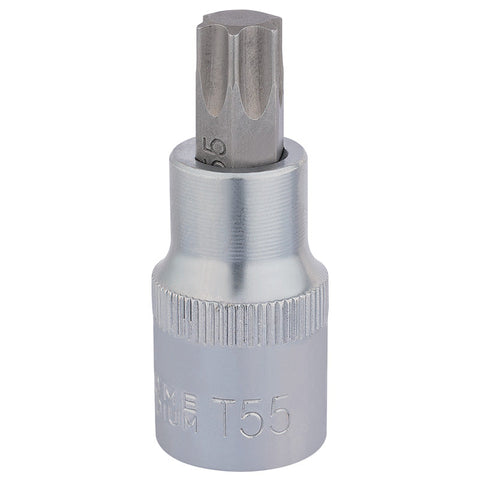 Draper Draper TX-STAR Socket Bit, 1/2  Sq. Dr., T55 x 55mm Main Image