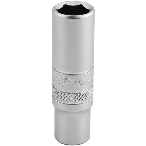 Draper 6 Point Deep Socket, 1/4  Sq. Dr., 10mm Main Image