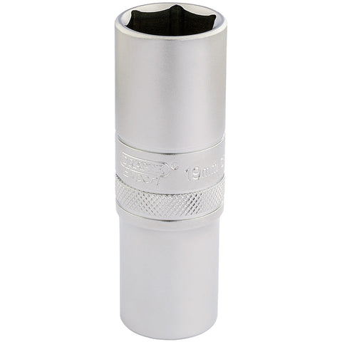 Draper 6 Point Metric Deep Socket, 1/2  Sq. Dr., 19mm Main Image