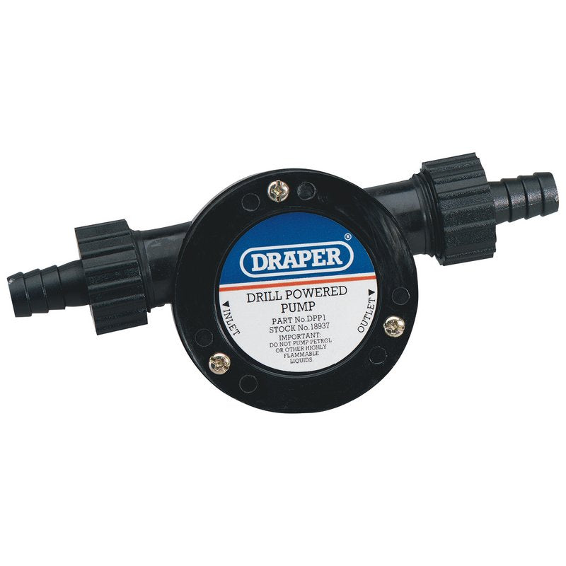 Draper Drill Powered Pump, 2 x 13mm Adaptors Main Image