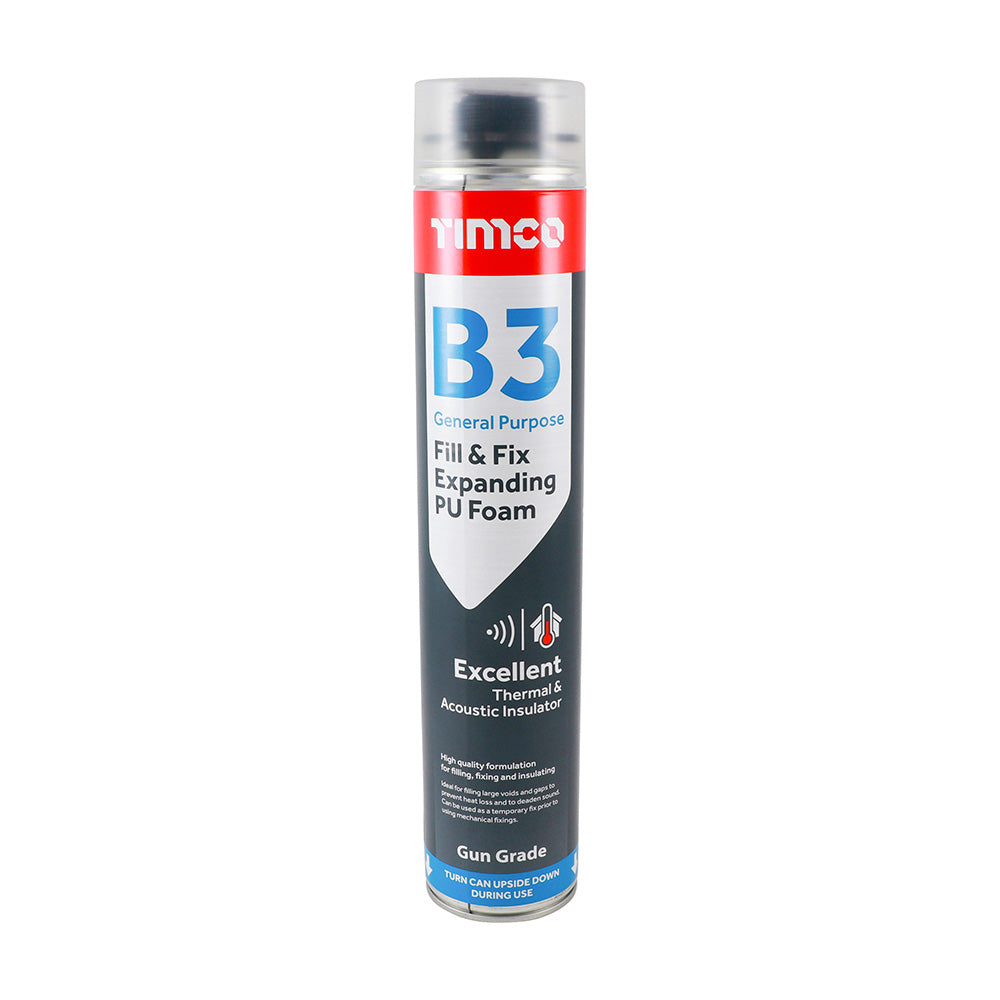 Fill & Fix Expanding PU Foam - B3 - Gun Grade 247641 Main Image
