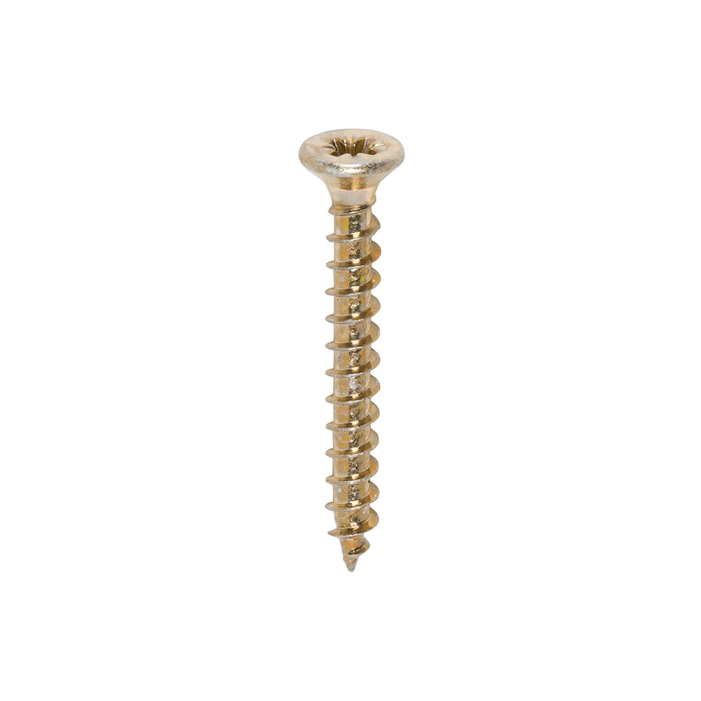 Solo Woodscrews - PZ - Double Countersunk - Yellow Main Image