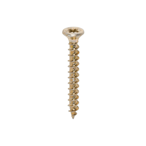 Solo Woodscrews - PZ - Double Countersunk - Yellow Main Image