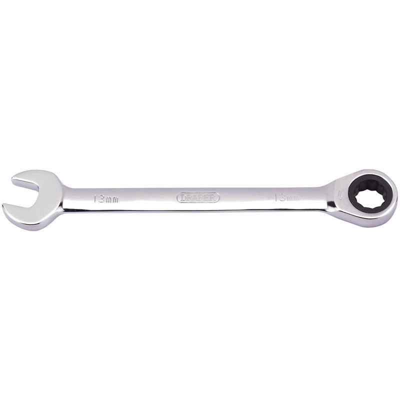 Draper Metric Ratcheting Combination Spanner, 13mm Main Image