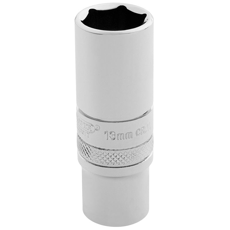 Draper HI-TORQ 6 Point Deep Socket, 1/4  Sq. Dr., 13mm Main Image