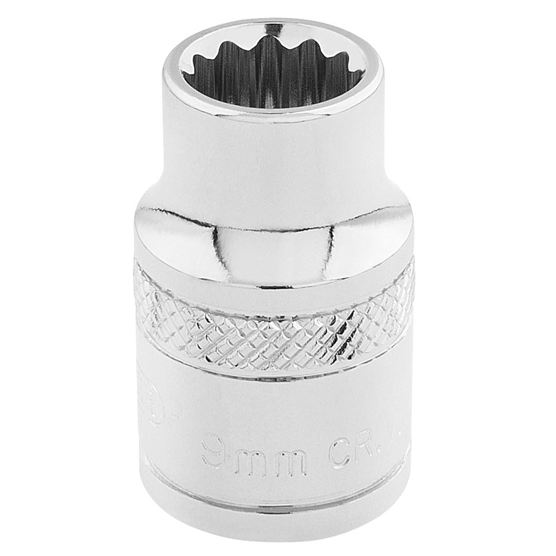Draper HI-TORQ 12 Point Socket, 3/8  Sq. Dr., 9mm Main Image