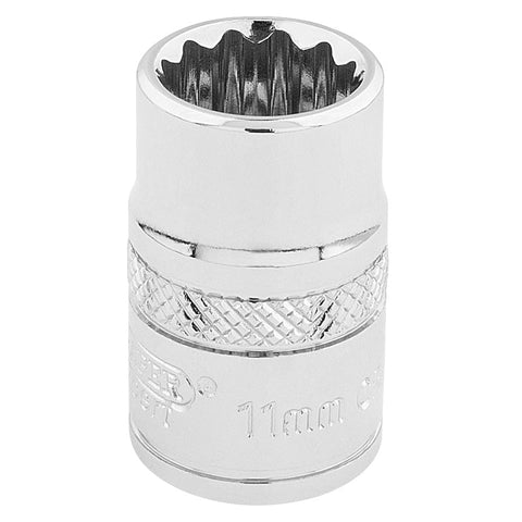 Draper HI-TORQ 12 Point Socket, 3/8  Sq. Dr., 11mm Main Image