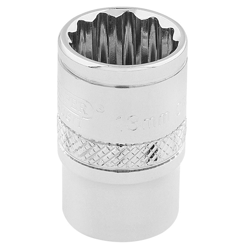 Draper HI-TORQ 12 Point Socket, 3/8  Sq. Dr., 13mm Main Image