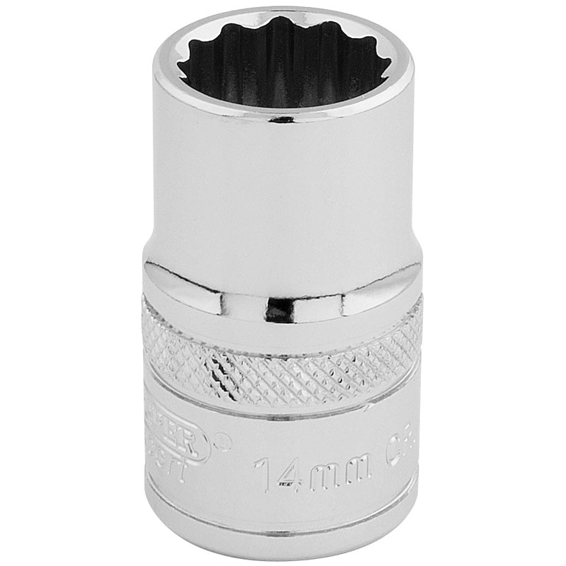 Draper HI-TORQ 12 Point Socket, 1/2  Sq. Dr., 14mm Main Image