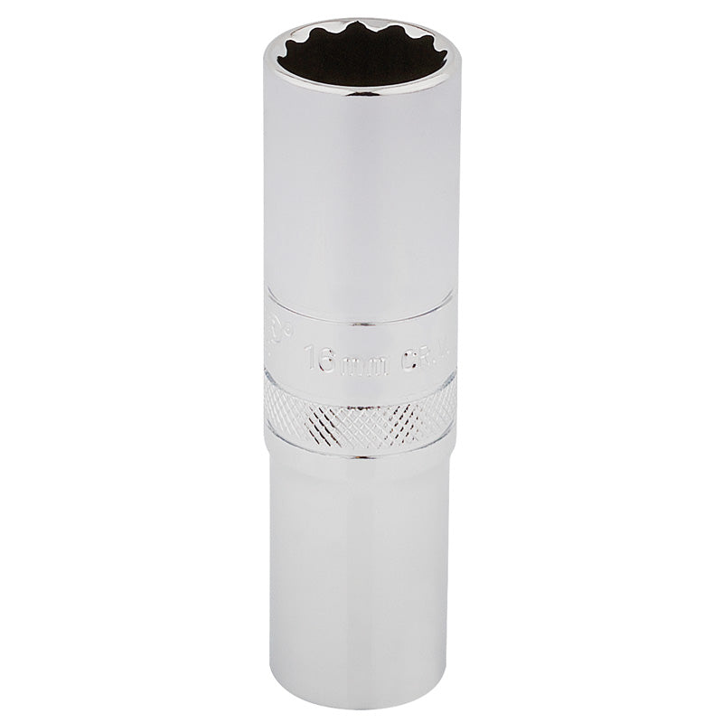 Draper HI-TORQ 12 Point Deep Socket, 1/2  Sq. Dr., 16mm Main Image