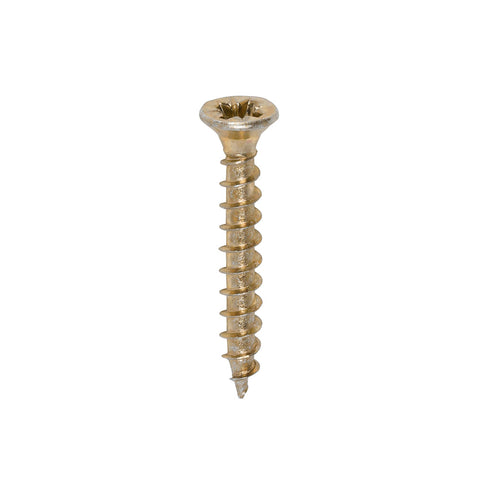 Solo Woodscrews - PZ - Double Countersunk - Yellow Main Image