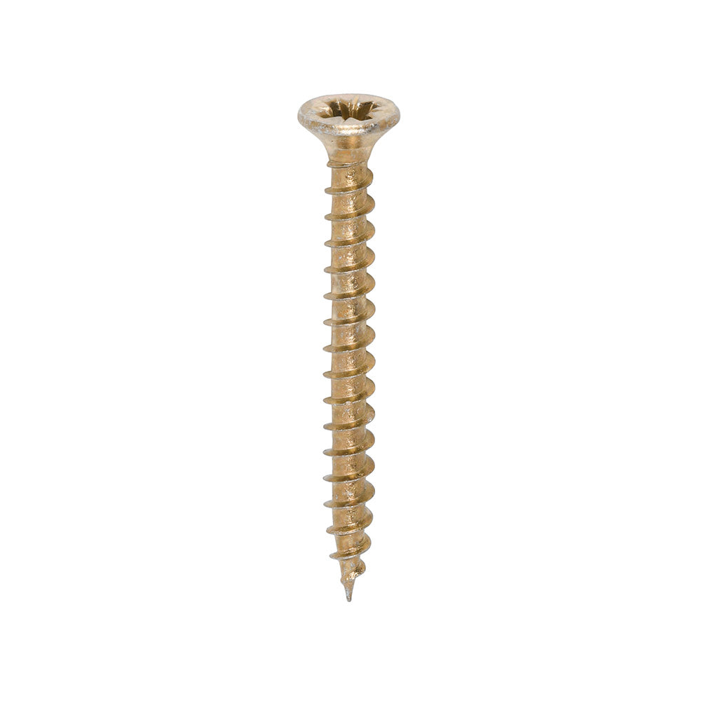 Solo Woodscrews - PZ - Double Countersunk - Yellow Main Image