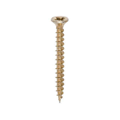 Solo Woodscrews - PZ - Double Countersunk - Yellow Main Image
