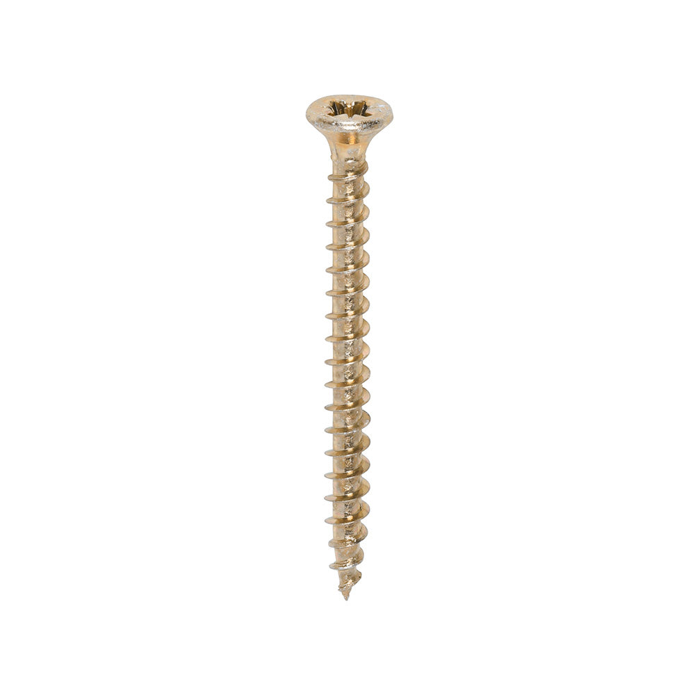 Solo Woodscrews - PZ - Double Countersunk - Yellow Main Image