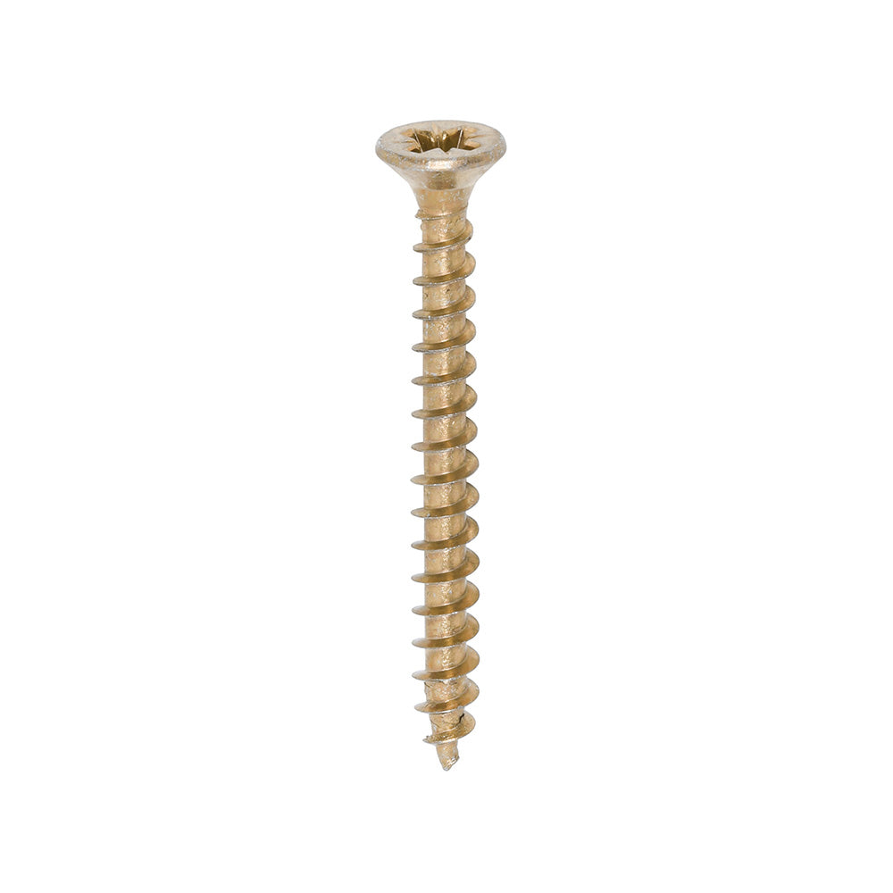 Solo Woodscrews - PZ - Double Countersunk - Yellow Main Image