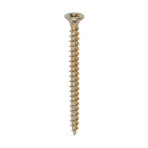 Solo Woodscrews - PZ - Double Countersunk - Yellow Main Image