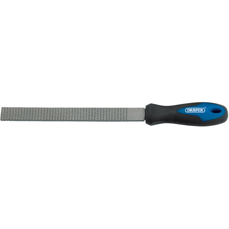 Draper Soft Grip Engineer's Flat Cabinet Rasp, 200mm Main Image
