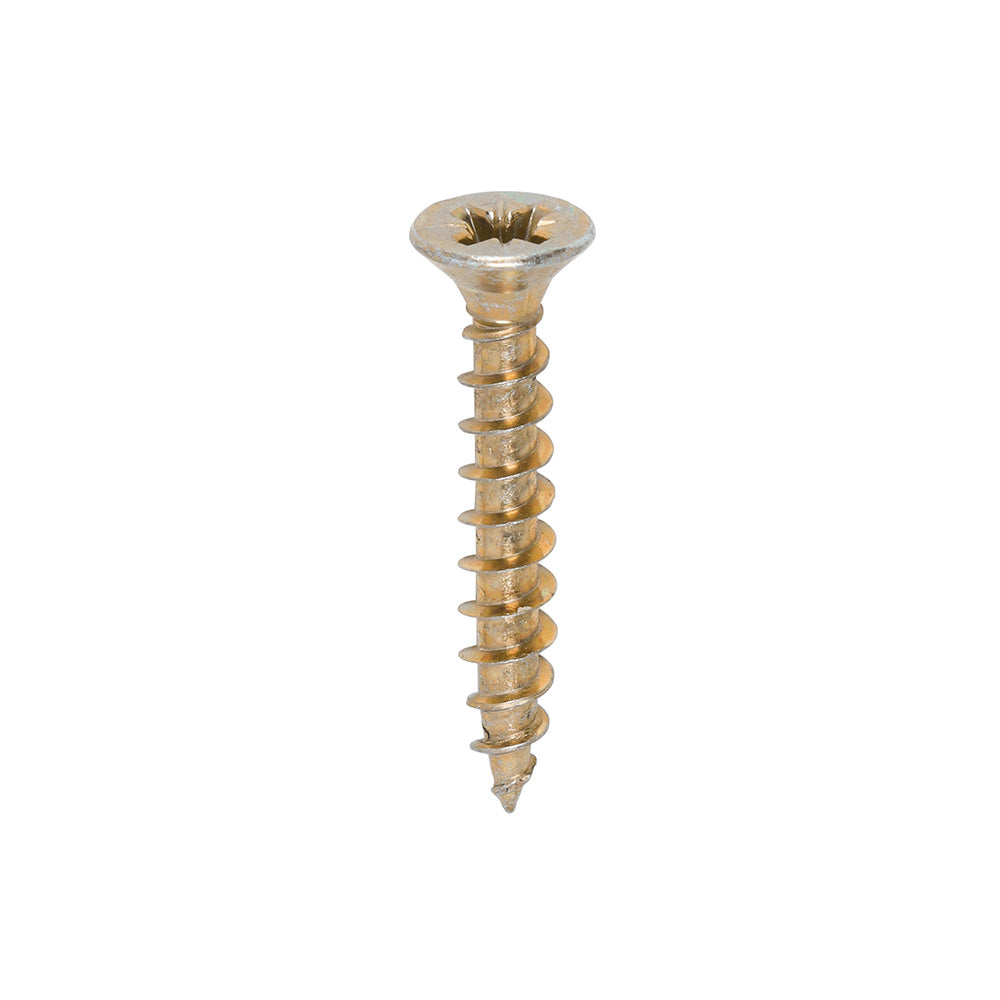 Solo Woodscrews - PZ - Double Countersunk - Yellow Main Image
