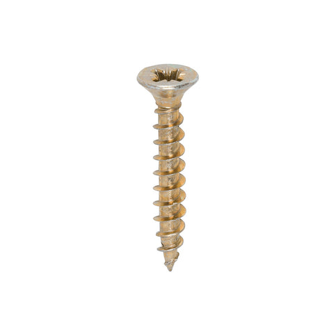Solo Woodscrews - PZ - Double Countersunk - Yellow Main Image