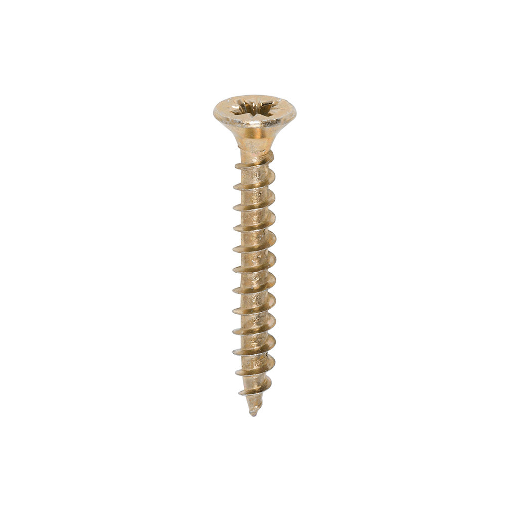 Solo Woodscrews - PZ - Double Countersunk - Yellow Main Image