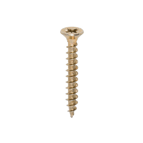 Solo Woodscrews - PZ - Double Countersunk - Yellow Main Image
