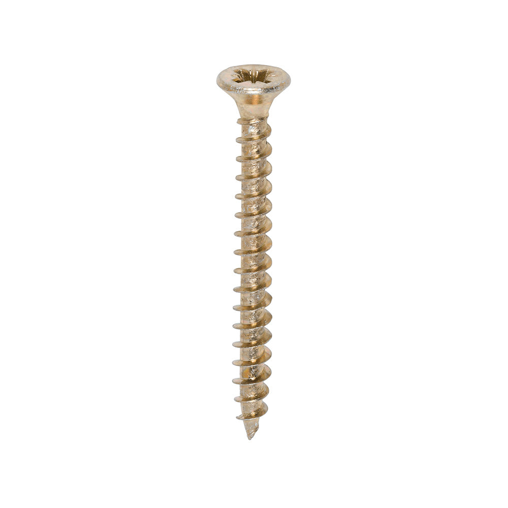 Solo Woodscrews - PZ - Double Countersunk - Yellow Main Image
