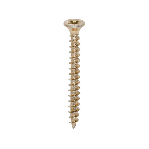 Solo Woodscrews - PZ - Double Countersunk - Yellow Main Image