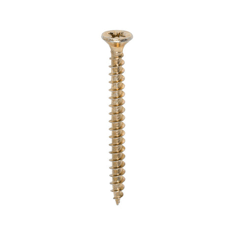 Solo Woodscrews - PZ - Double Countersunk - Yellow Main Image