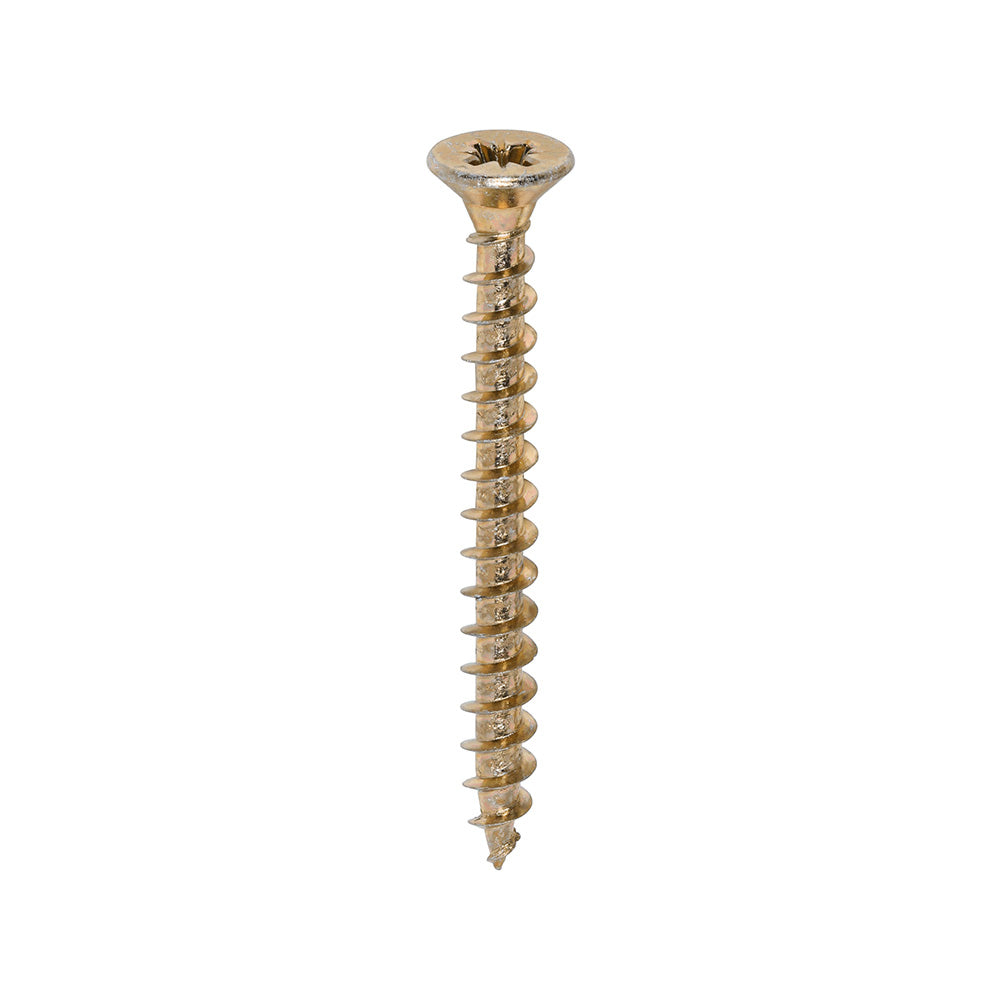 Solo Woodscrews - PZ - Double Countersunk - Yellow Main Image