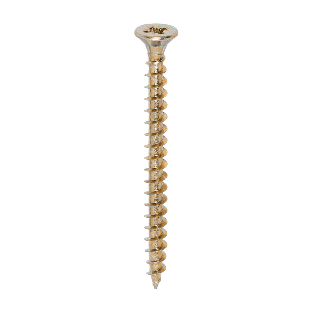 Solo Woodscrews - PZ - Double Countersunk - Yellow Main Image