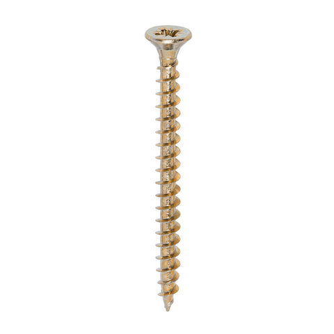 Solo Woodscrews - PZ - Double Countersunk - Yellow Main Image