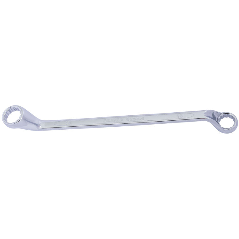 Draper HI-TORQ Deep Offset Ring Spanner, 18 x 19mm Main Image