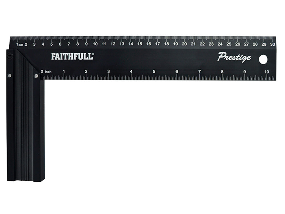 Faithfull Prestige Try Square Black Aluminium- Main Image