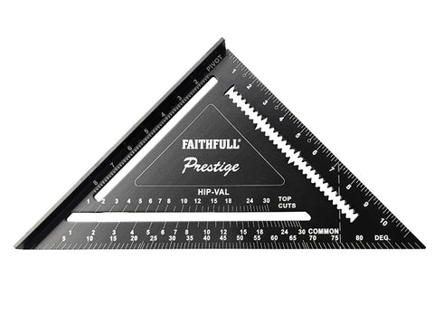Faithfull Prestige Quick Square Black Aluminium- Main Image