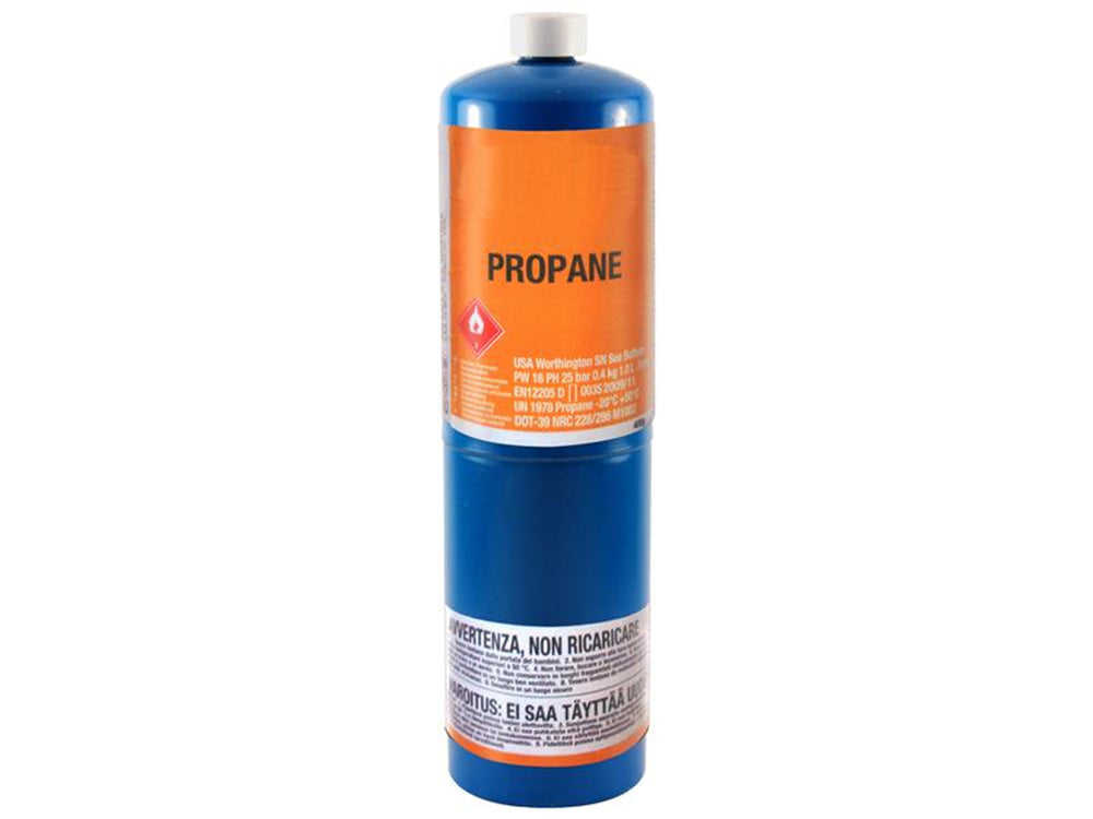 Faithfull Propane Gas Cylinder CGA600 Fitting-2666 Main Image