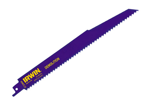 IRWIN 966R 225mm Sabre Saw Blade Demolition Pack of 5-10504138 Main Image