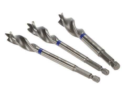 IRWIN Blue Groove Wood Power Bit Set, 3 Piece 14 16 & 18mm-10507720 Main Image