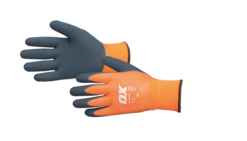 OX Waterproof Thermal Latex Glove Size 10 / XL - OX-S483910 Main Image