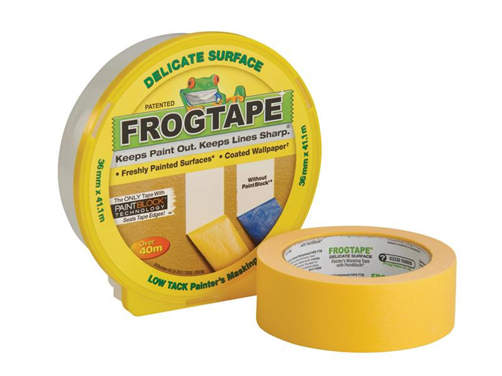Shurtape FrogTape Delicate Surface Masking Tape 36mm x 41.1m-207255 Main Image