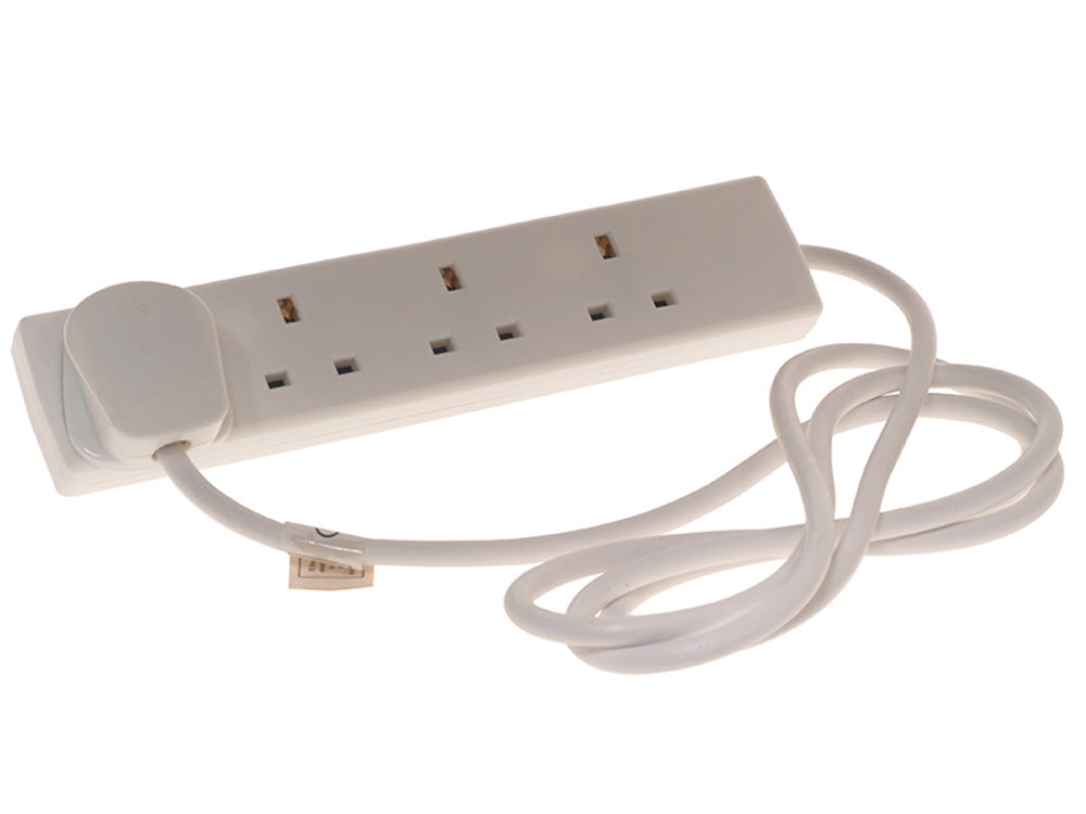 SMJ Extension Lead 240V 4-Way 13A 2m-B4W2MP Main Image