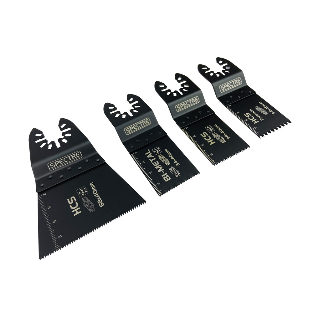 Spectre 4pc Multitool Blade Kit Main Image